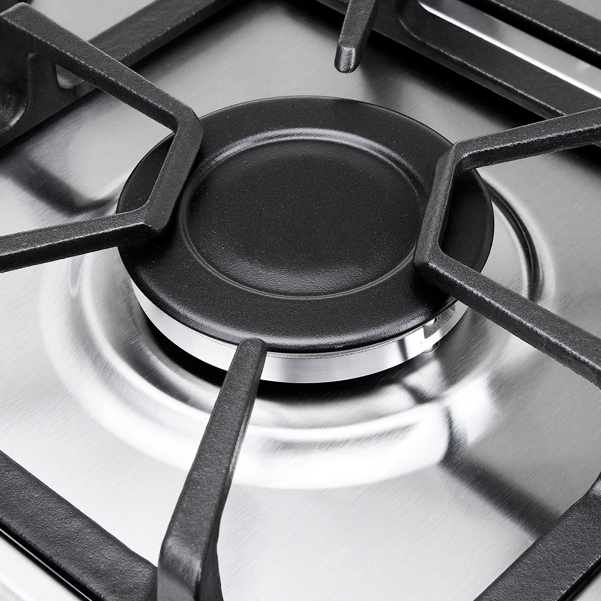 Estufa de Empotrar TA Haceb de 3 puestos 3X1 RB de 60-51CM a Gas Propano Inox - CUB TA 60-51 INOX 3X1 RB GP 120V - Logística Haceb