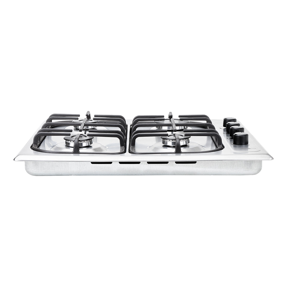 Estufa de Empotrar SE Haceb de 4 puestos de 60-51 cm a Gas Natural Inox - CUB SE 60-51 INOX HF GN
