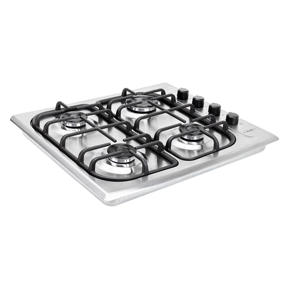 Estufa de Empotrar SE Haceb de 4 puestos de 60-51 cm a Gas Natural Inox - CUB SE 60-51 INOX HF GN