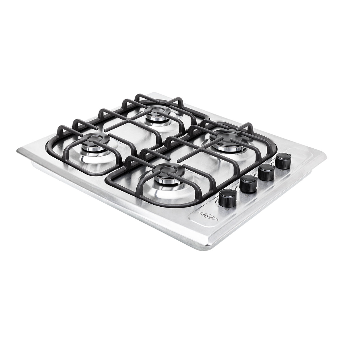 Estufa de Empotrar SE Haceb de 4 puestos de 60-51 cm a Gas Propano Inox - CUB SE 60-51 INOX HF GP
