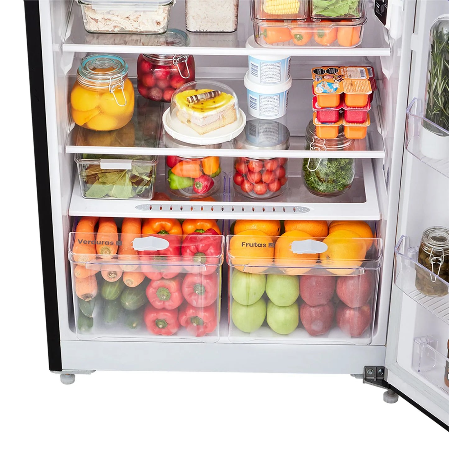 Nevera Haceb No Frost 404 litros inverter manija externa titanio -  NEV ALC 404 SE DA ME TI INV