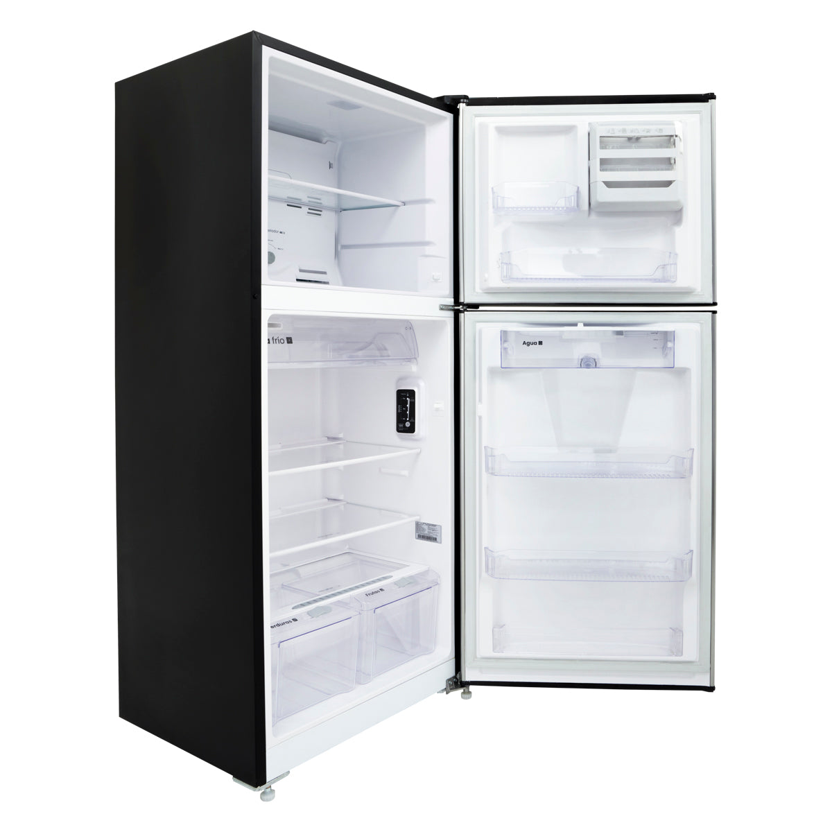 Nevera Haceb No Frost 404 litros inverter manija integrada inox - NEV ALC 404 SE DA MI INOX INV