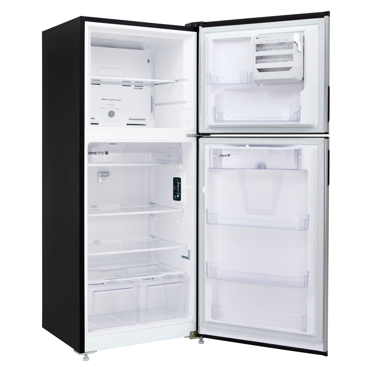 Nevera Haceb No Frost 404 litros inverter manija integrada inox - NEV ALC 404 SE DA MI INOX INV