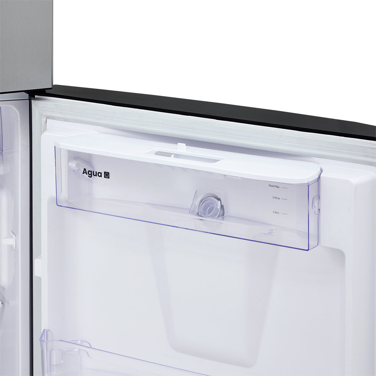 Nevera Haceb No Frost 404 litros inverter manija integrada inox - NEV ALC 404 SE DA MI INOX INV