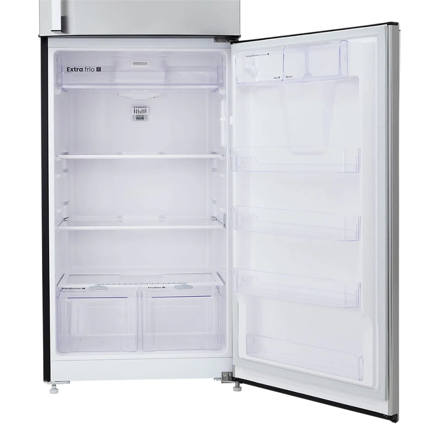 Nevera Haceb No Frost 448 litros inverter manija externa inox NEV ALC 448 SE PD ME INOX INV