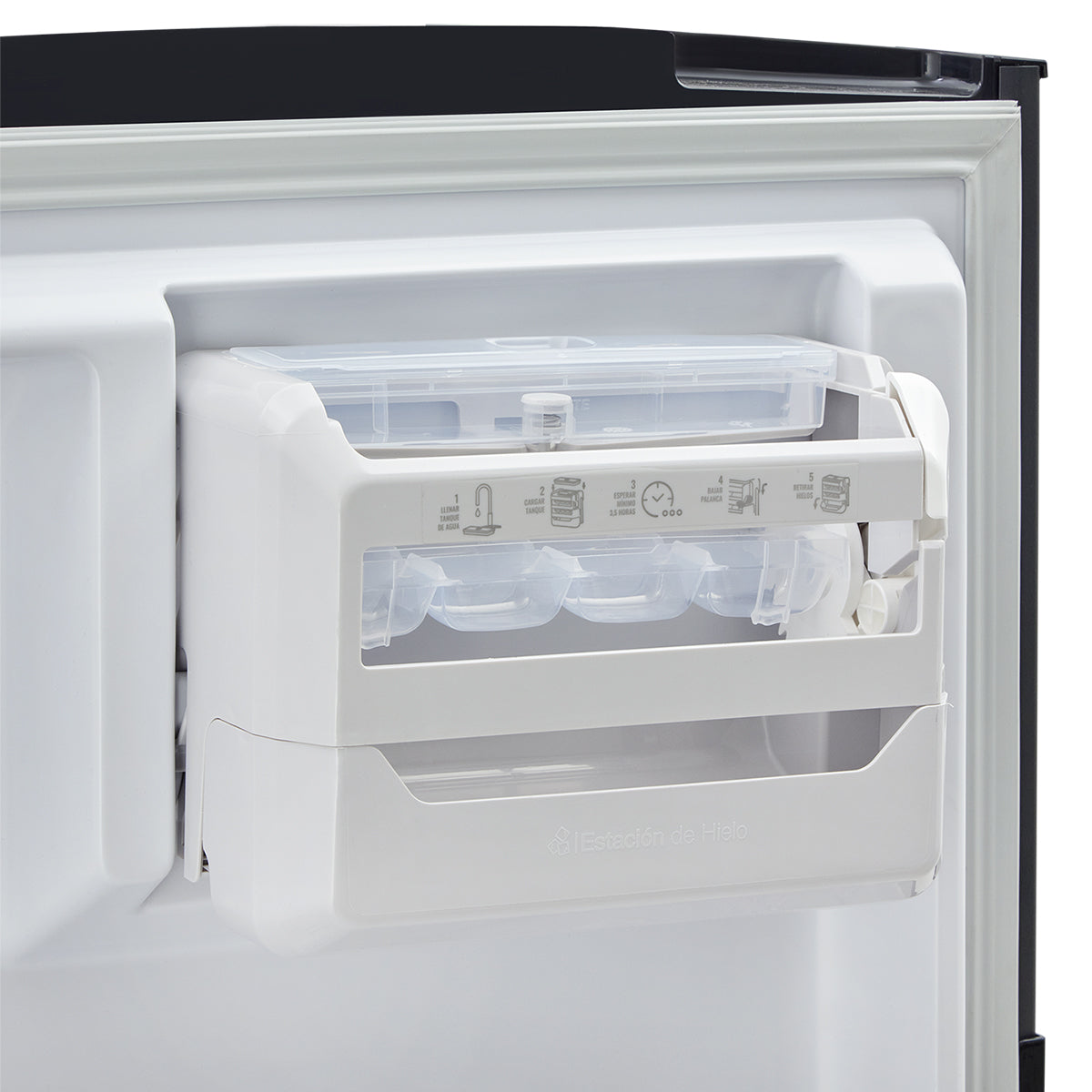 Nevera Haceb No Frost 243 Litros Manija IntegradaTitanio Inverter -  NEV 243 SE DA MI TI INV