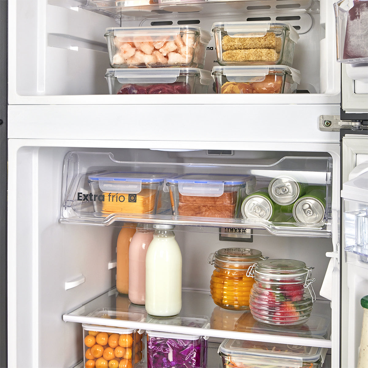 Nevera Haceb No Frost 243 Litros Manija IntegradaTitanio Inverter -  NEV 243 SE DA MI TI INV