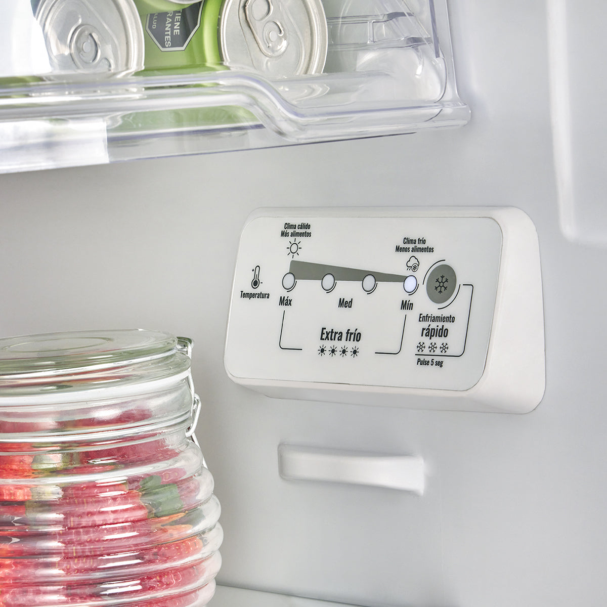 Nevera Haceb No Frost 243 Litros Manija IntegradaTitanio Inverter -  NEV 243 SE DA MI TI INV