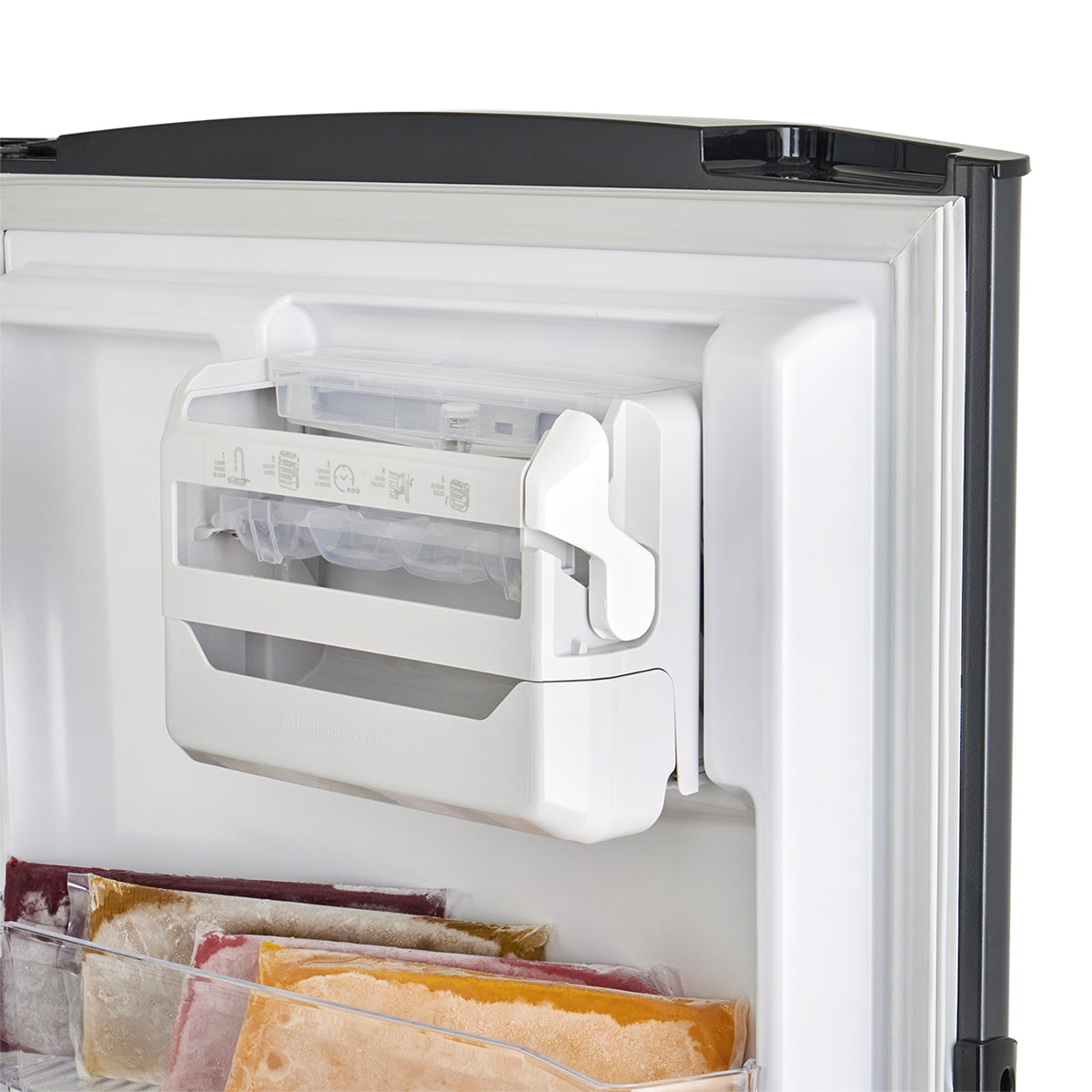 Nevera Haceb No Frost 243 Litros Manija IntegradaTitanio Inverter -  NEV 243 SE DA MI TI INV