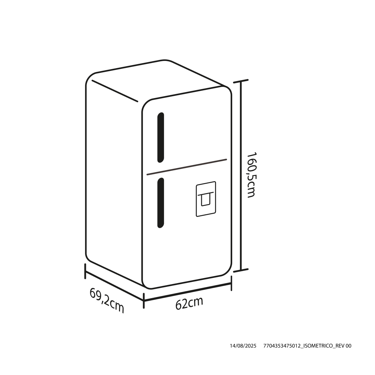 Nevera Haceb No Frost 271 Litros Manija Externa Negro Esmeralda Inverter - NEV 271 SE DA ME NE INV