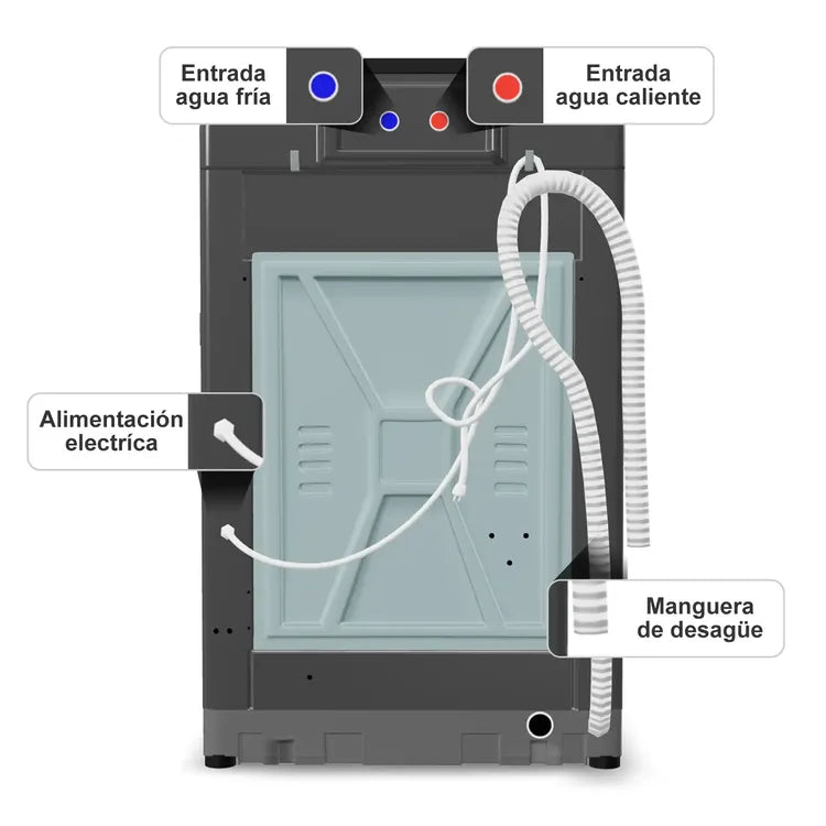 Lavadora Challenger Carga Superior 15KG - CW-5715