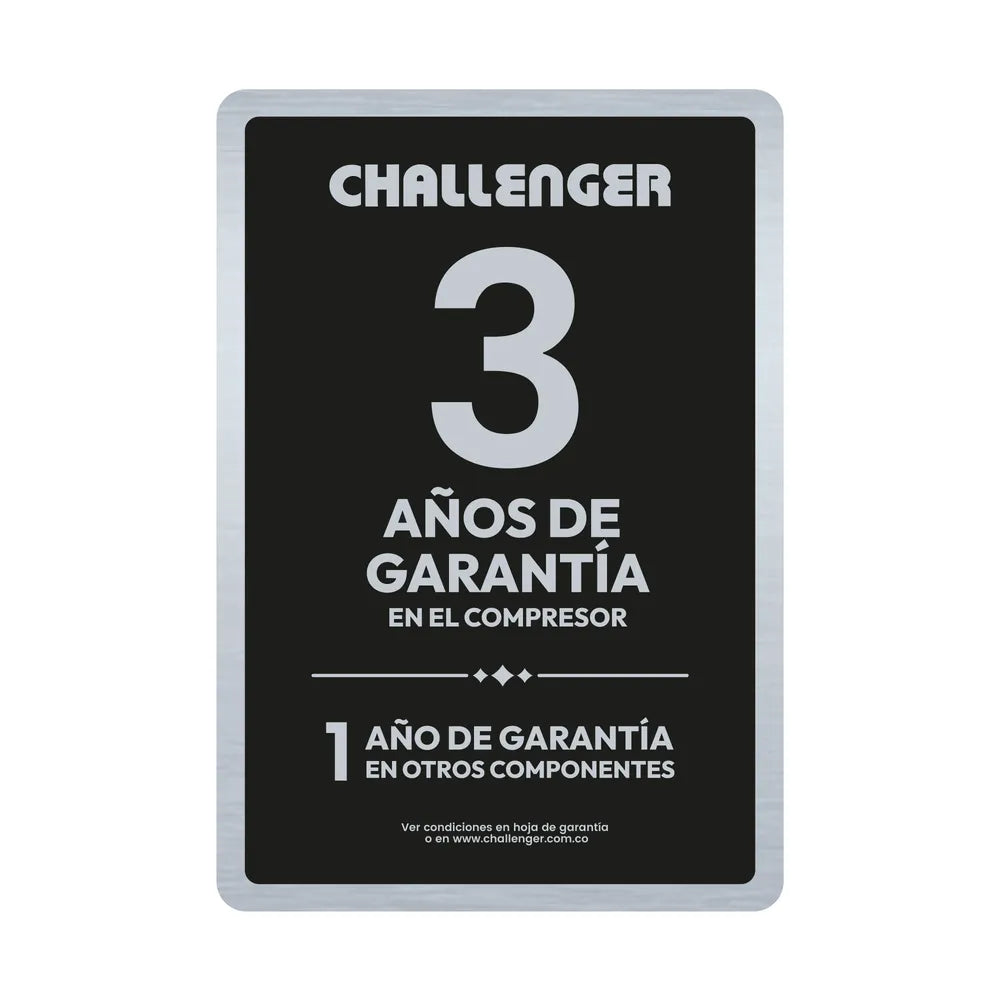 CONGELADOR CHALLERGER 230 LTS BLANCO CH-332