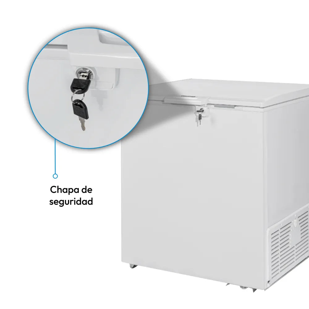 CONGELADOR CHALLERGER 230 LTS BLANCO CH-332