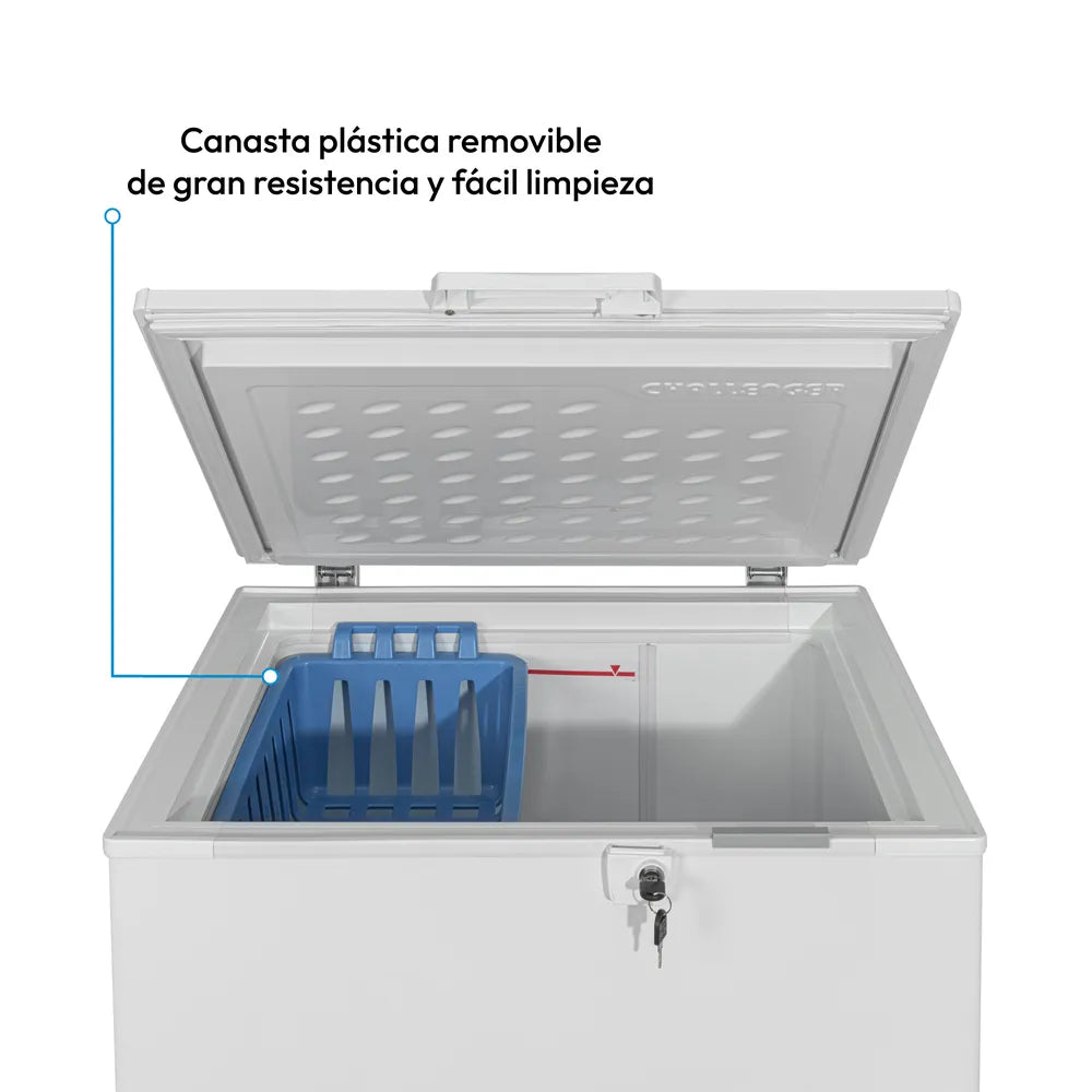 CONGELADOR CHALLERGER 230 LTS BLANCO CH-332