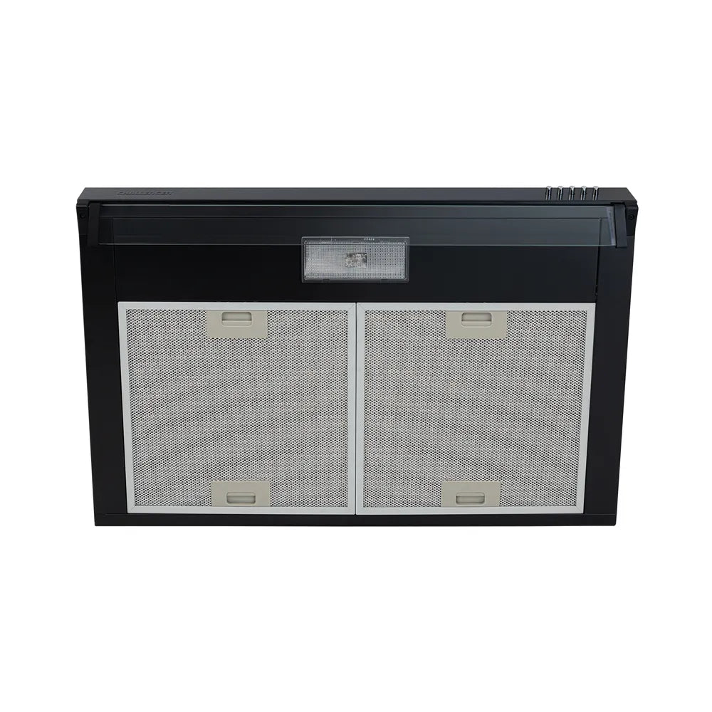 Campana Horizontal Challenger negra 76 cm 3 velocidades  CX-4572-N