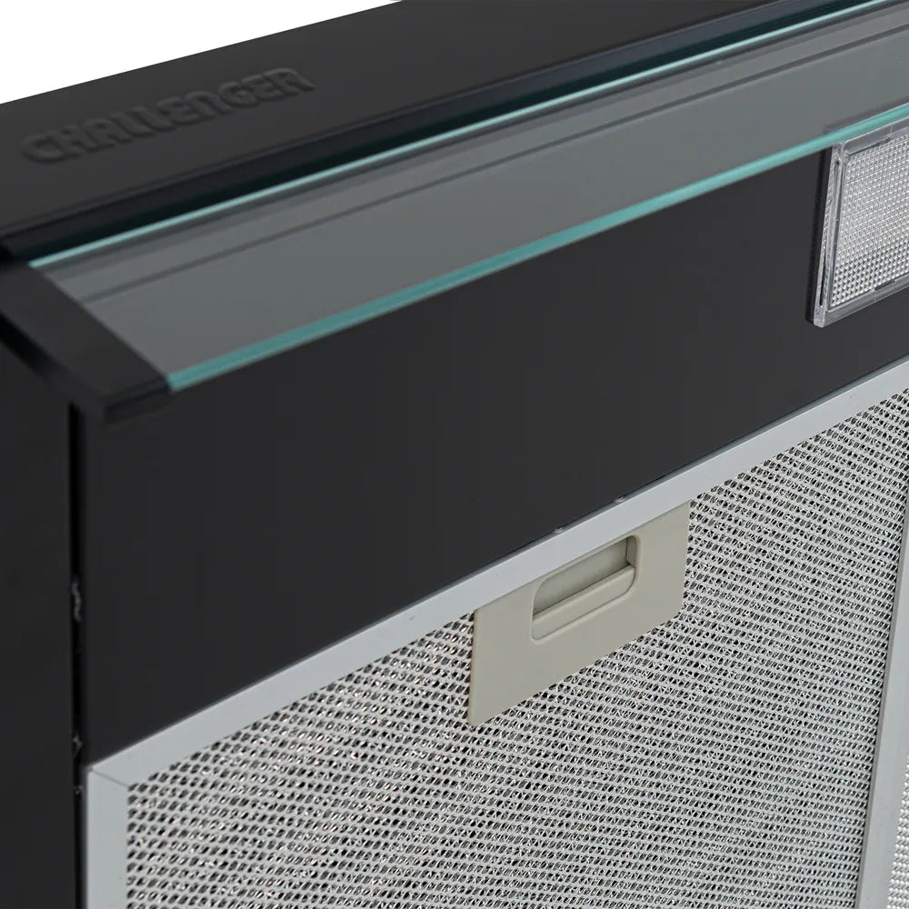 Campana Horizontal Challenger negra 76 cm 3 velocidades  CX-4572-N