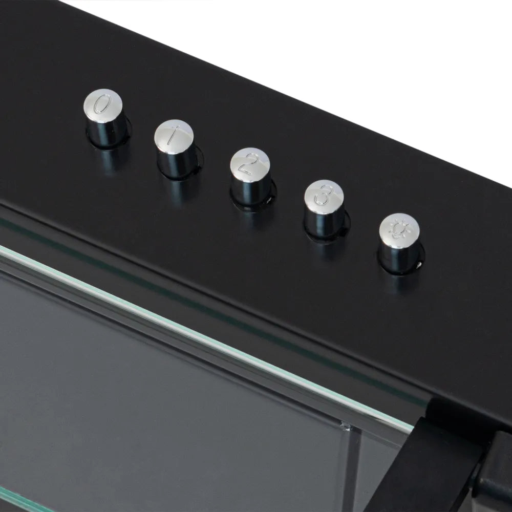 Campana Horizontal Challenger negra 76 cm 3 velocidades  CX-4572-N