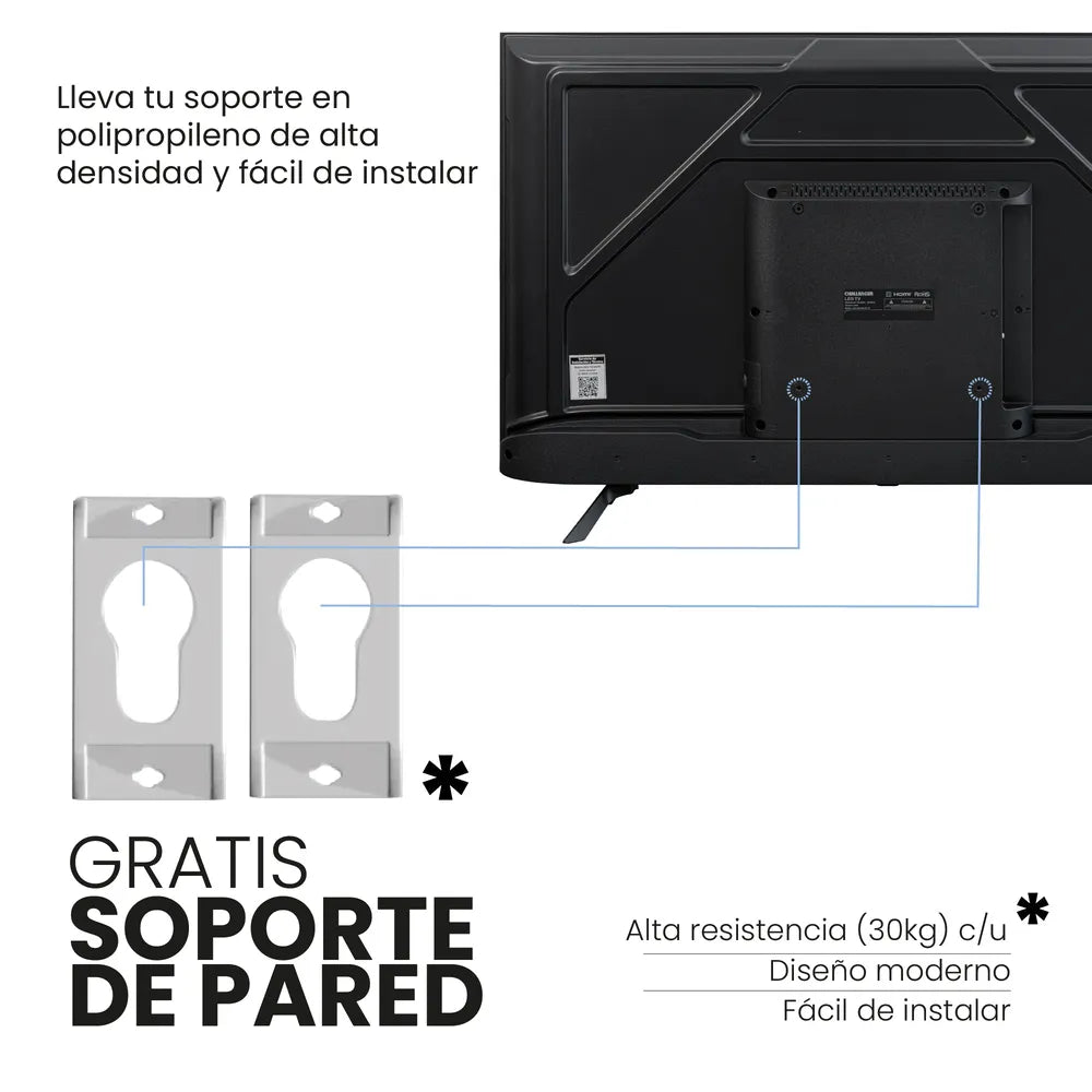 Televisor 43" Challenger LED FULL HD Google TV - 43KG90