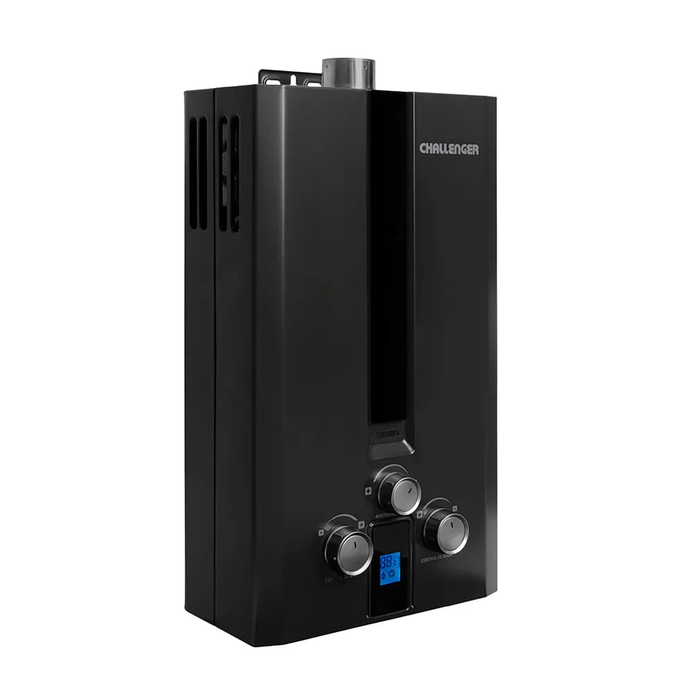 Calentador de paso a gas Challenger 6 Lts Tiro Forzado - WHF7062-NE