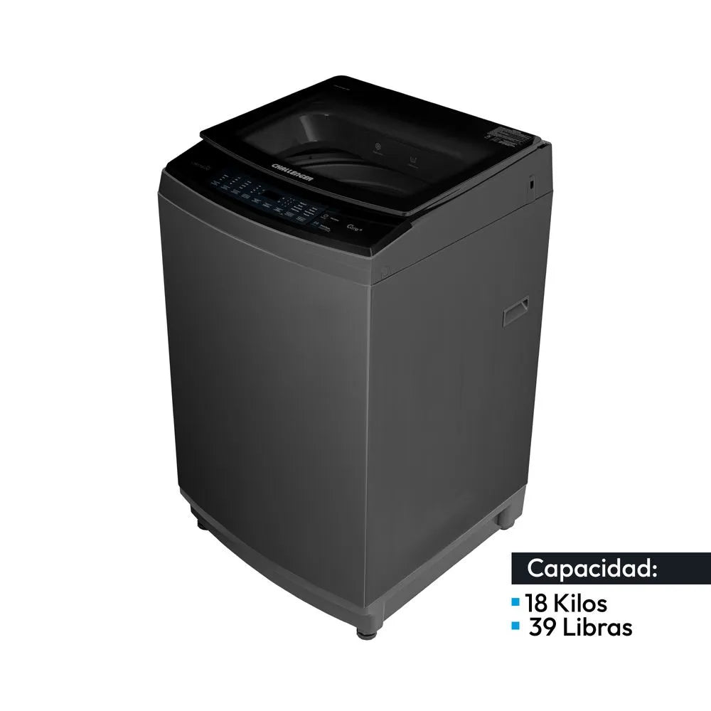 Lavadora Automática Challenger 18 Kg Dark Grey - CW-5718
