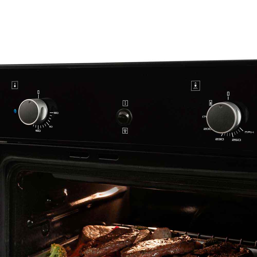 Horno Challenger Mixto 60Cm Negro HG-2560-N