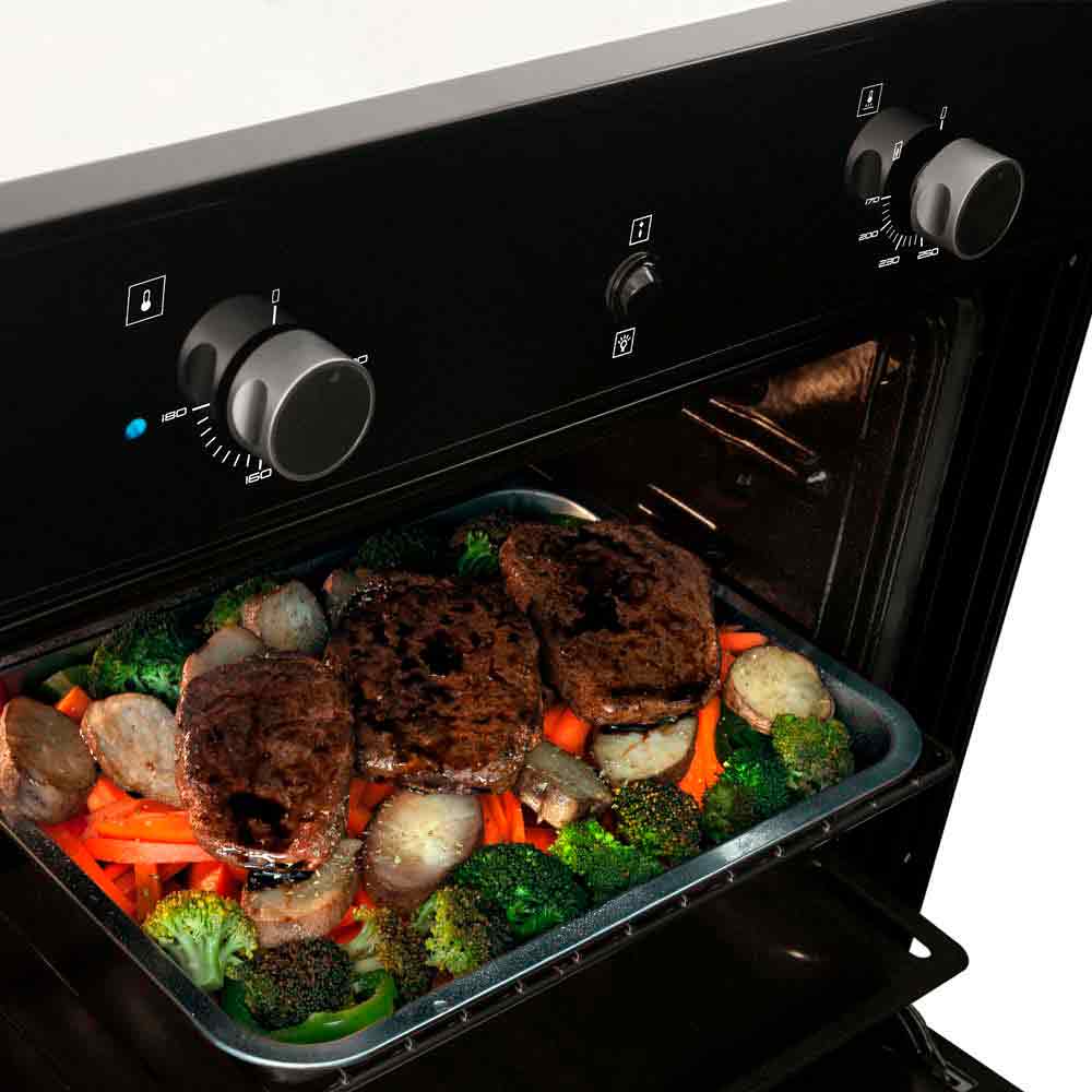 Horno Challenger Mixto 60Cm Negro HG-2560-N