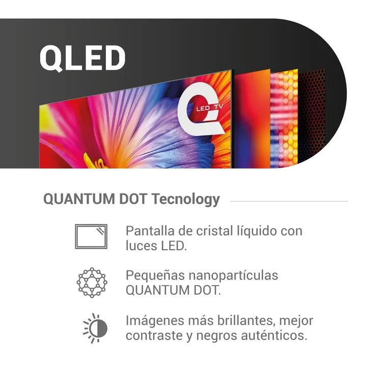 Televisor Hyundai 85" QLED SMART TV 4K UHD - HYLED8503QG