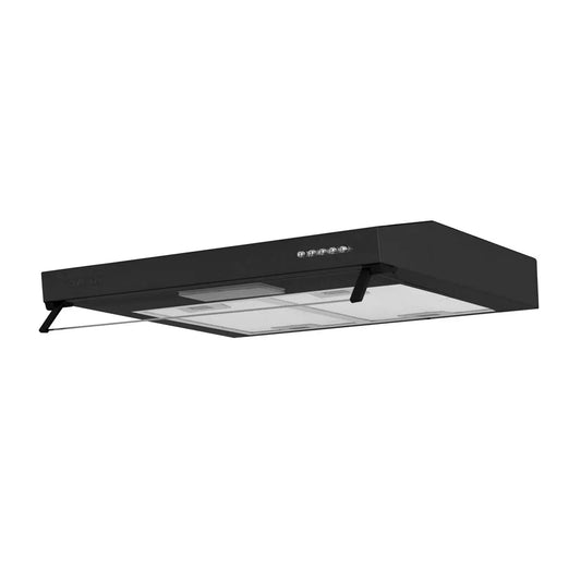 Campana Challenger 60Cms Negra Dos Filtros CX-4562-N