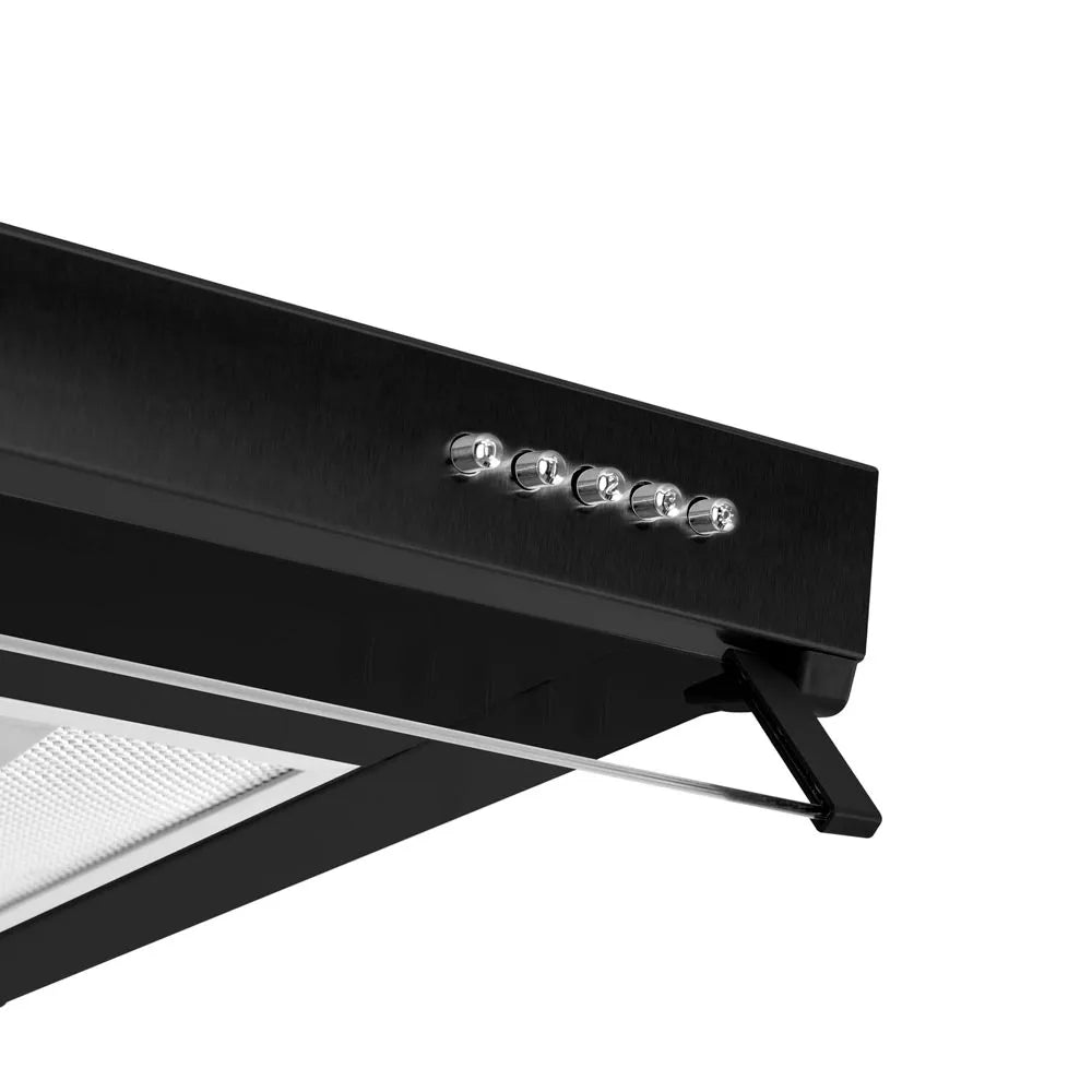 Campana Challenger 60Cms Negra Dos Filtros CX-4562-N