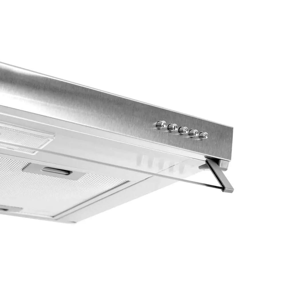 Campana Horizontal en acero inoxidable Challenger 60 cm 3 velocidades - CX-4562-AC