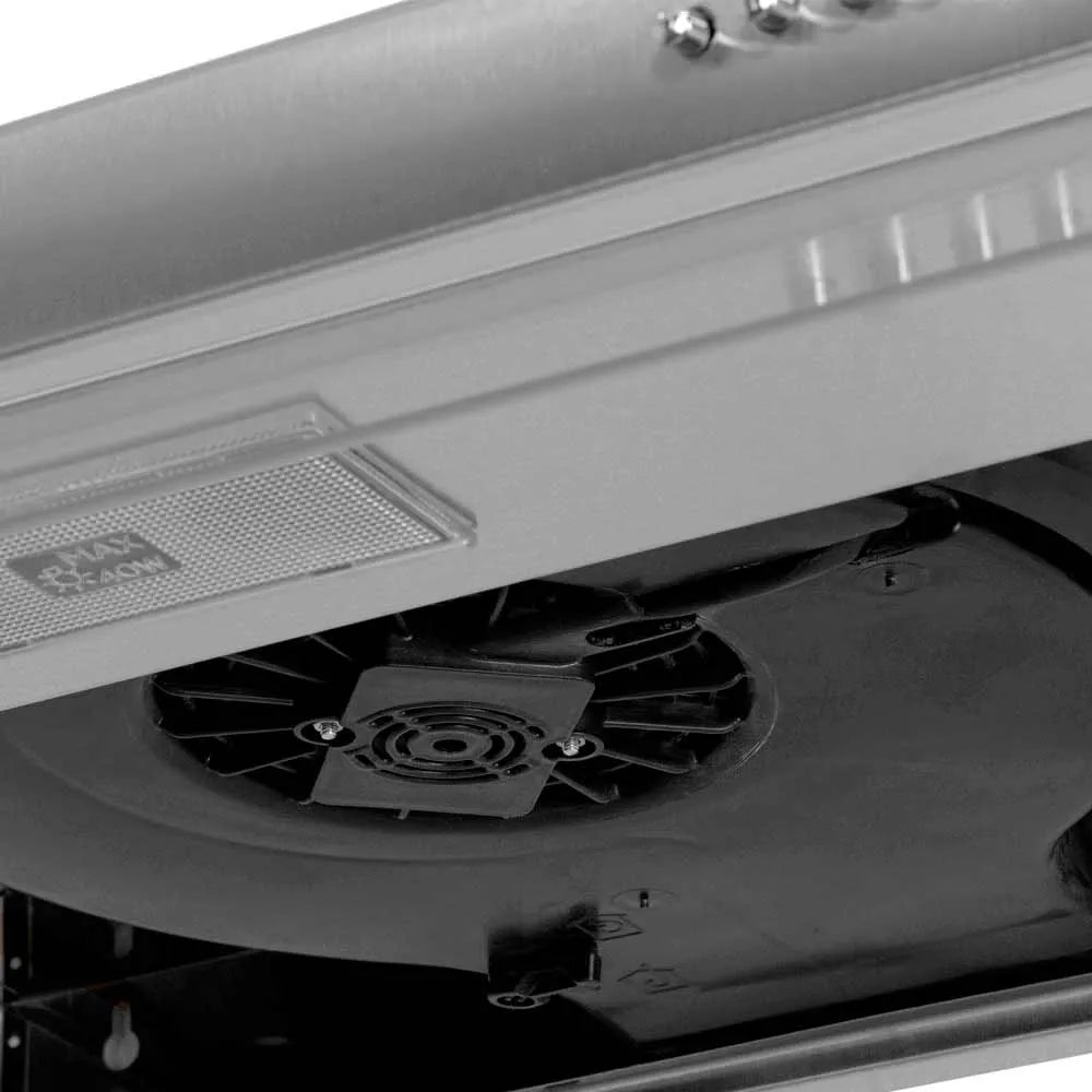 Campana Horizontal en acero inoxidable Challenger 60 cm 3 velocidades - CX-4562-AC