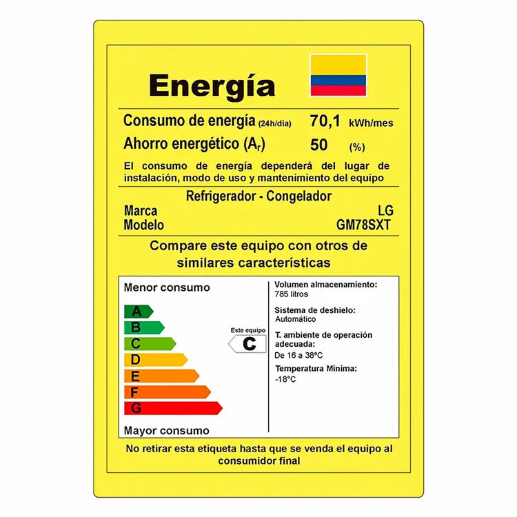 NEVECON LG 789 LTS SMART INVERTER TIPO EUROPEO GM78SXT.AMCCCLM