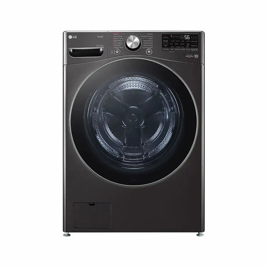 Lavadora Secadora LG 22KG Black Steel Tipo Acero Inox WD22BV2S6BR