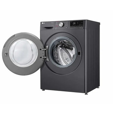 Lavadora Secadora LG 12KG Negra WD12MVC5S6