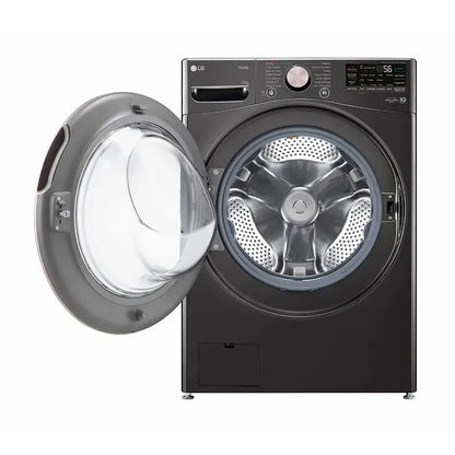 LAVADORA LG 25KG CARGA FRONTAL NEGRO WM25BV2S6BR.ABLECOL