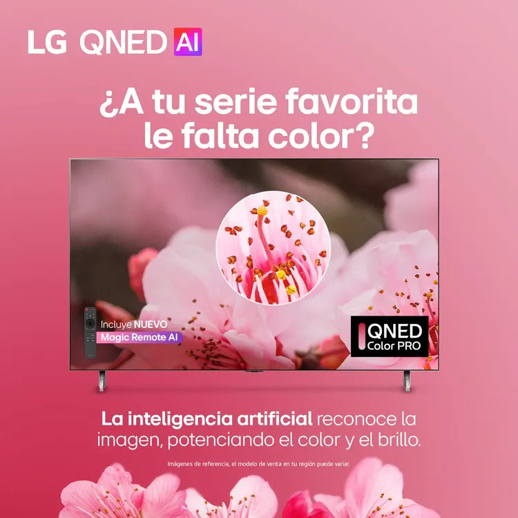 Televisor LG 55" QNED AI Smart TV 4K - 55QNED70ASA