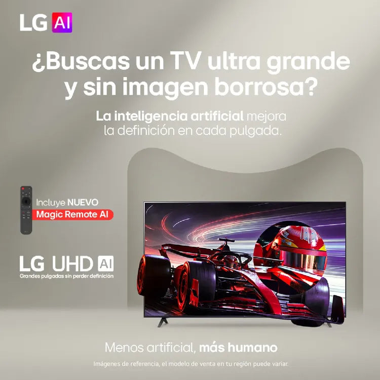 Televisor LG 86" NanoCell AI Smart TV 4K - 86NANO80ASA