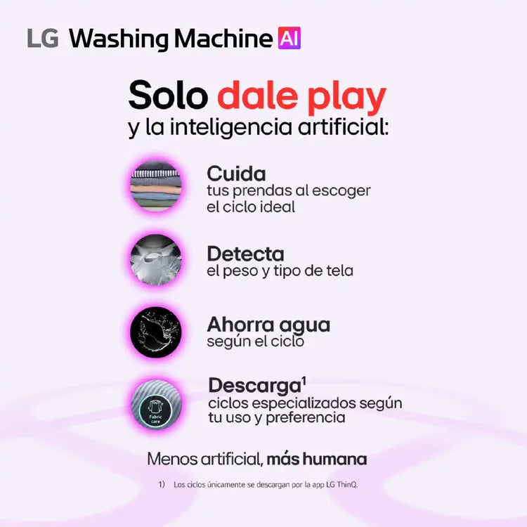 Lavadora LG 25 Kg Carga Superior Negra - WT25EGTX6.AEGCOL