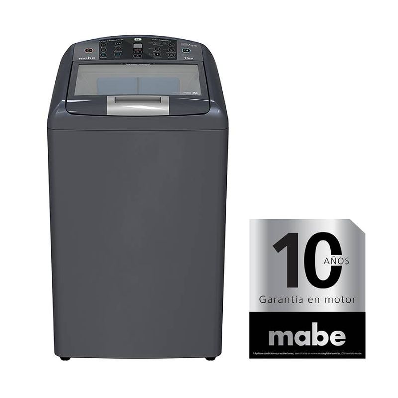 LAVADORA MABE 16 KG CARGA SUPERIOR AUTOMÁTICA DIAMOND GRAY LMC46100WDAB0