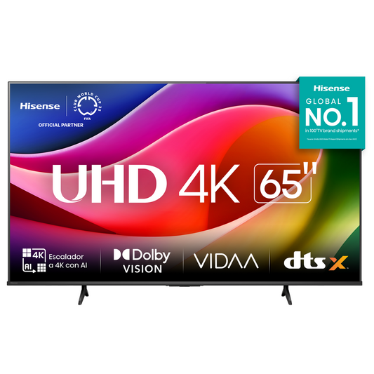 Televisor Hisense 65" UHD Smart TV VIDAA - 65A5NV