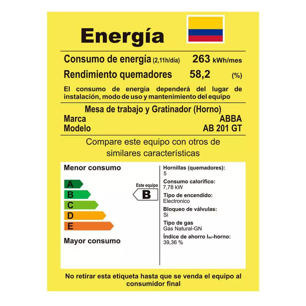 ESTUFA ABBA 4PTS TVIDRIO EE NEGRA AB201-6-N