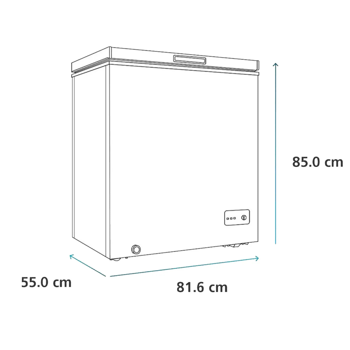 CONGELADOR MABE 200 LTS BLANCO HTAL ALASKA200B5