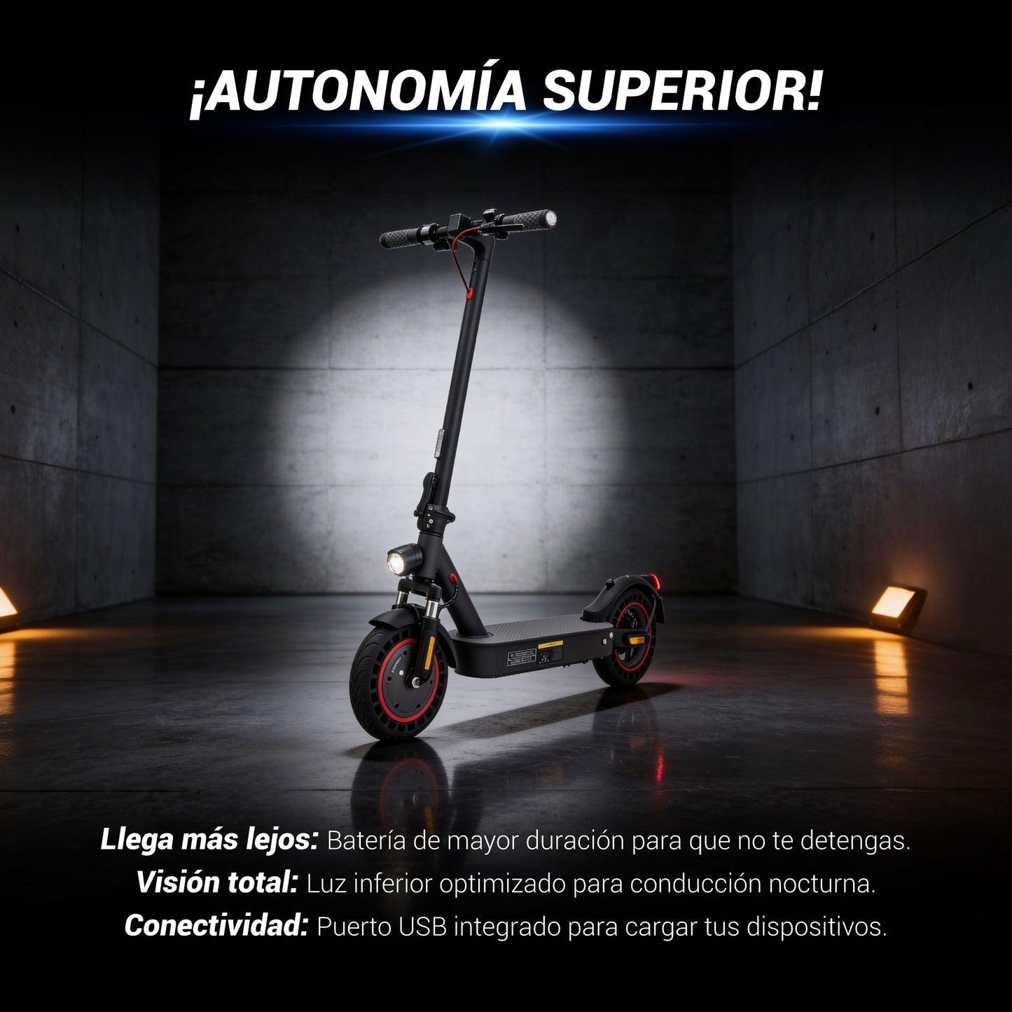 Patineta Eléctrica Hyundai 25 Km/h AGIL MAX
