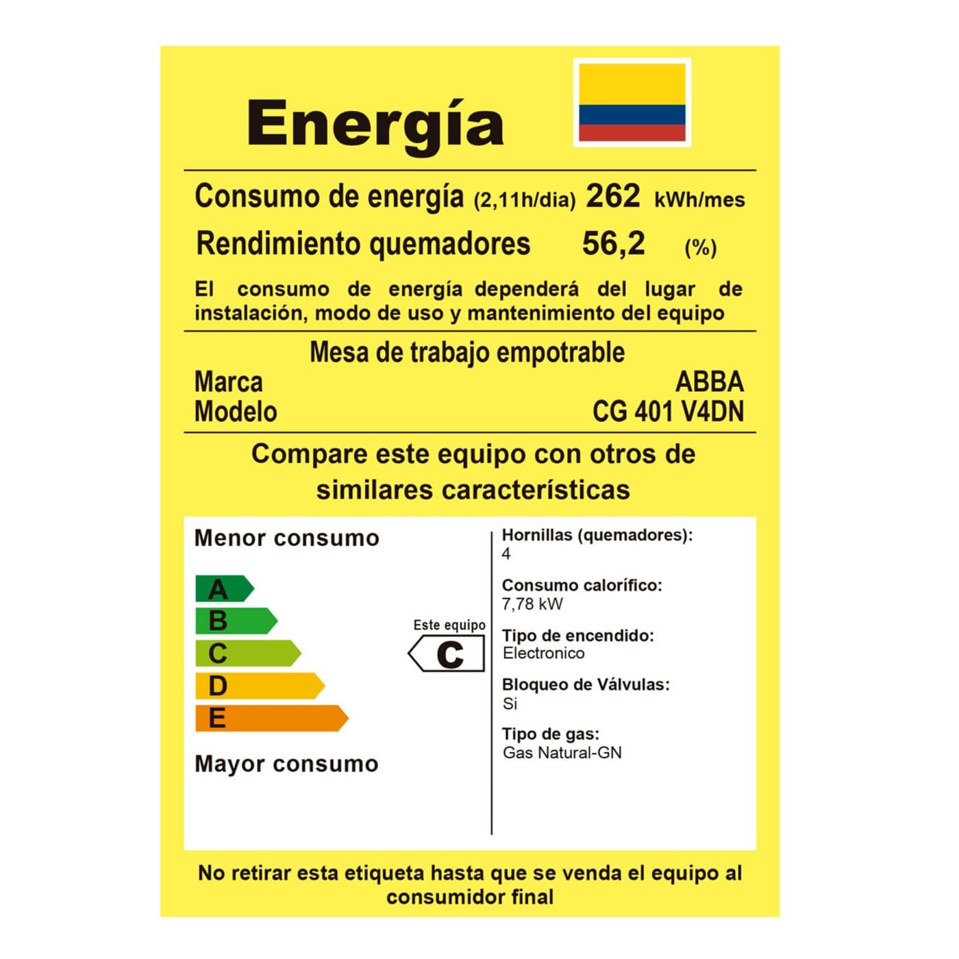 CUBIERTA DE EMPORTRAR A GAS 4PTS CG-401V4D-N-P