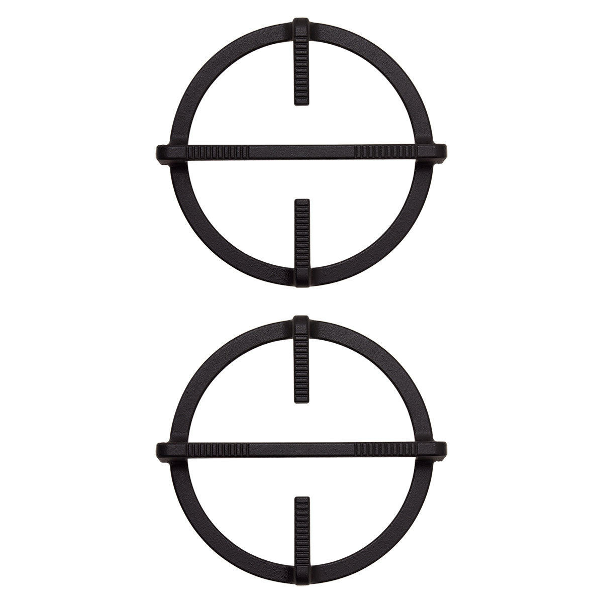 Estufa de Empotrar Cristal Haceb de 2 puestos de 30cm a Gas Natural Negra - CUB TO 30 CRISTAL HF GN - Logística Haceb