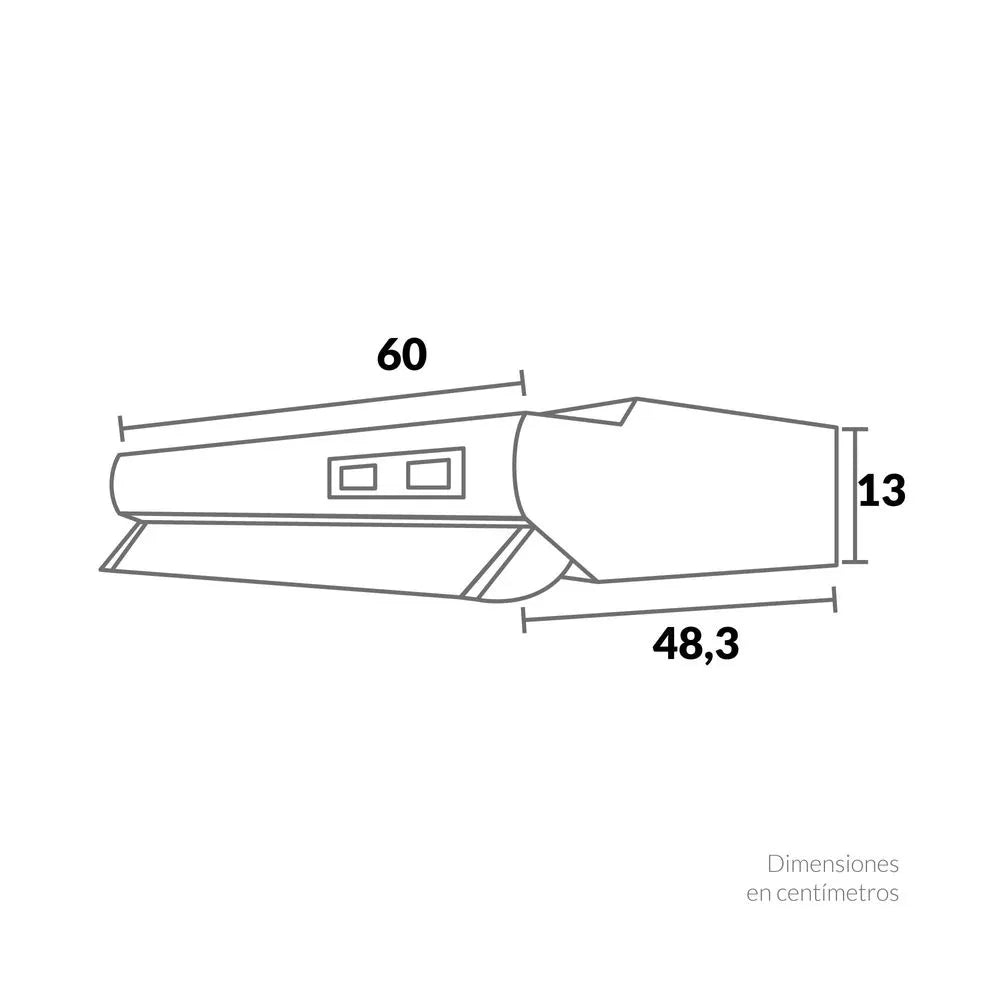 CAMPANA CHALLENGER NEGRA 13CM CX-4200-N