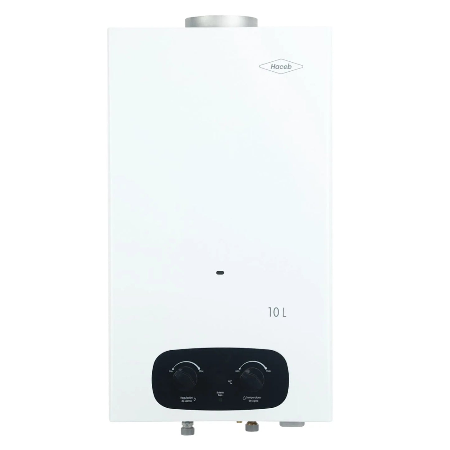 Calentador Haceb Tiro Natural 10 LTS Blanco - CP-BAMBU-10-LT-TN-GN