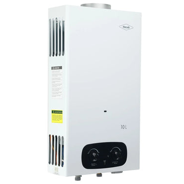 Calentador Haceb Tiro Natural 10 LTS Blanco - CP-BAMBU-10-LT-TN-GN