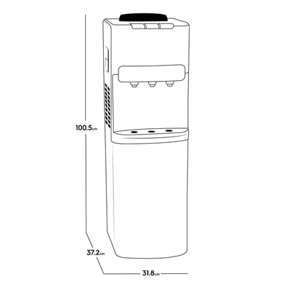 DISPENSADOR ELECTROLUX AGUA CON NEVERA GRIS EA20SR