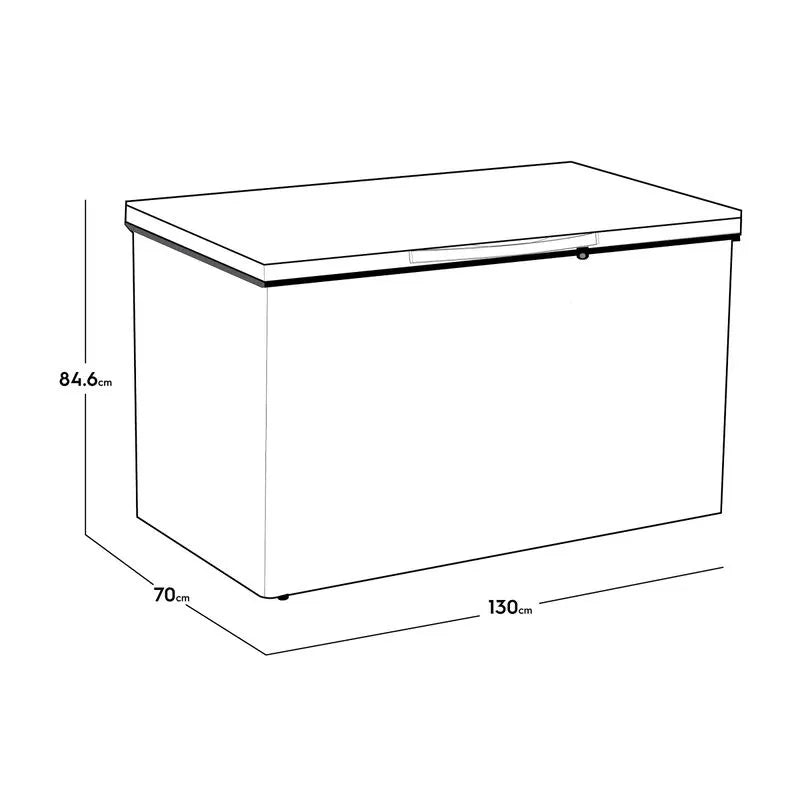 CONGELADOR HORIZONTAL ELECTROLUX 380L PCM LED      EFCC38C3HQW